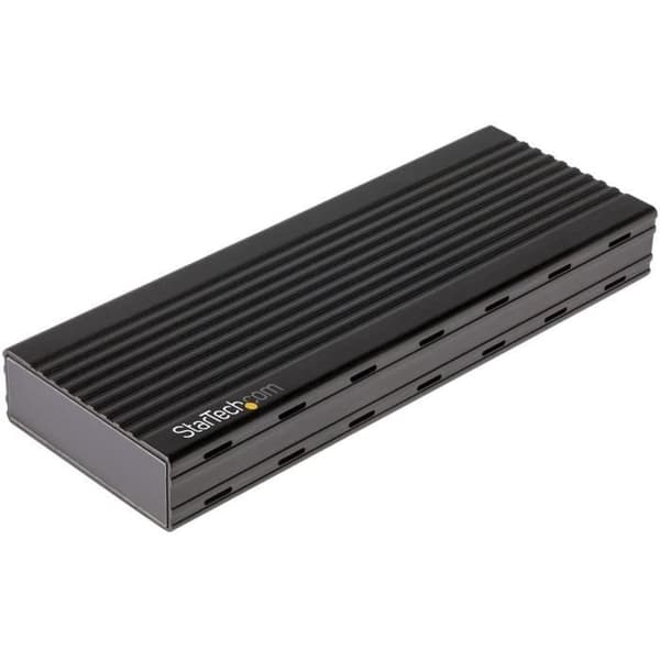StarTech.com - M2E1BMU31C - USB 3.1 Typ C extern hårddiskhölje till M.2 NVMe SSD - 10 Gbps - PCIe SSD Svart