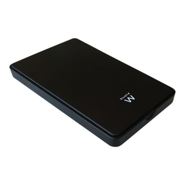Ewent 2,5" Externt hölje SATA 3Gb-s USB 2.0 Svart
