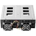 Miniatyrbild 2 av 2: JouJye JJ-N-49NVMe Hard Drive Riser Frame 5.25 till 2.5 U.2 NVMe PCIe 3.0 x4, 4 x PCI 4.0 NVMe U.2