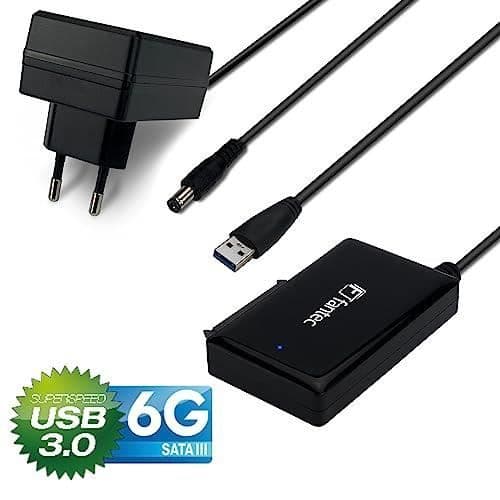FANTEC USB 3.0 SATA 6G ADAPT. DOCK SSD HDD SVART 2571