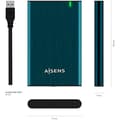 Miniatyrbild 4 av 5: Externt hölje för 2,5" SATA A USB 3.0/USB3.1 GEN1 hårddisk - AISENS - ASE-2525PB - Pacific Blue