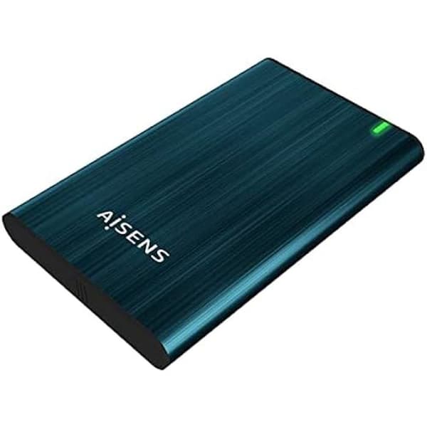 Externt hölje för 2,5" SATA A USB 3.0/USB3.1 GEN1 hårddisk - AISENS - ASE-2525PB - Pacific Blue