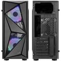 Miniatyrbild 3 av 3: PC-fodral - Glider Cosmo-G-BK-v1 - Aerocool - Svart