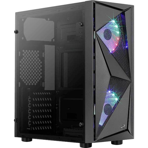 PC-fodral - Glider Cosmo-G-BK-v1 - Aerocool - Svart