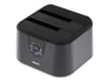 Miniatyrbilde 2 av 5: DELTACO MAP-GD35U3 - Lagringskontroller - 2,5" / 3,5" delt - SATA 3Gb/s - USB 3.0 - svart