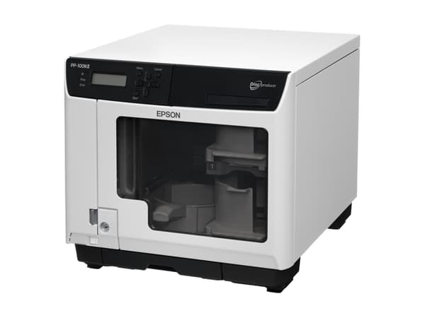 Epson Discproducer PP-100NII - Diskduplikator - utvidelsesenheder: 100 - DVD±R (±R DL) x 2 - Gigabit Ethernet - eksternt