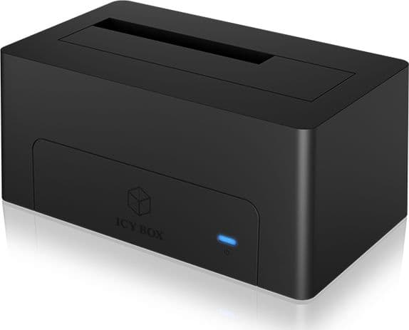 RaidSonic ICY BOX IB-1121-C31 - Lagringskontroller - 2,5" / 3,5" delt (6,4 cm / 8,9 cm delt) - SATA 6 Gb/s - 6 Gbit/s - USB-C - Antrasitt