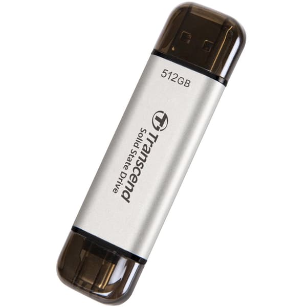 Portabel SSD ESD310C USB-C 512 GB (R1050/W950) Silver