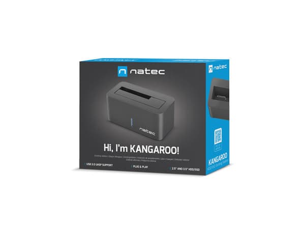 NATEC Kangaroo USB 3.2 Gen 1 (3.1 Gen 1) Type-A Black