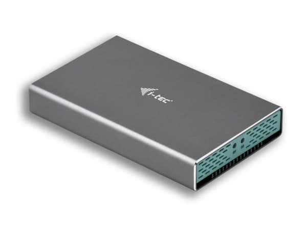 ITEC CAMYSAFEDUALM2 i-tec MySafe USB 3.0 / USB-C 3.1 Gen. 2, External case for 2x SATA M.2 drive