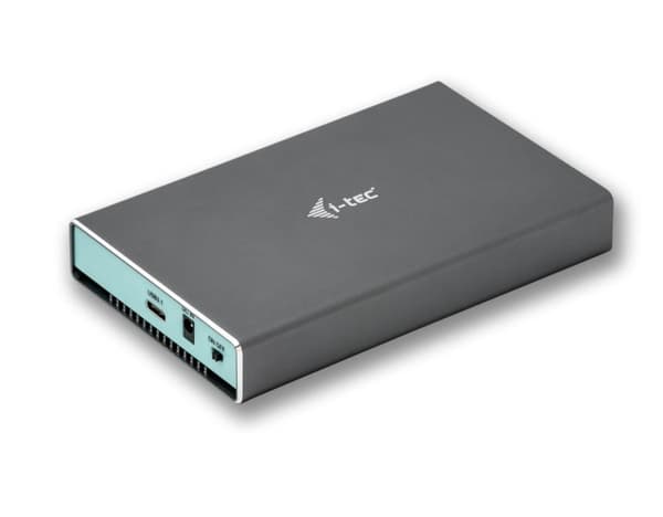 ITEC CAMYSAFEDUALM2 i-tec MySafe USB 3.0 / USB-C 3.1 Gen. 2, External case for 2x SATA M.2 drive Aluminium