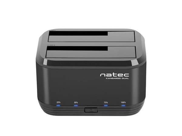 Natec Kangaroo Dual 2.5/3.5inch USB 3.0 HDD Docking Station + Power Adapter