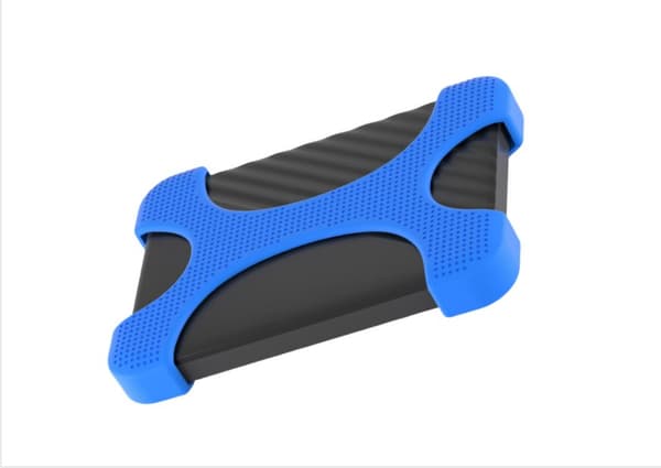 INF Skyddande silikonfodral för 2,5-tums hårddisk (2-pack)