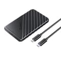 Miniatyrbilde 4 av 4: Orico HDD 2,5" kabinett USB-C 3.1 Gen1 6Gbps svart