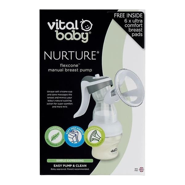 Vital Baby NURTURE Flexcone Manuell Bröstpump