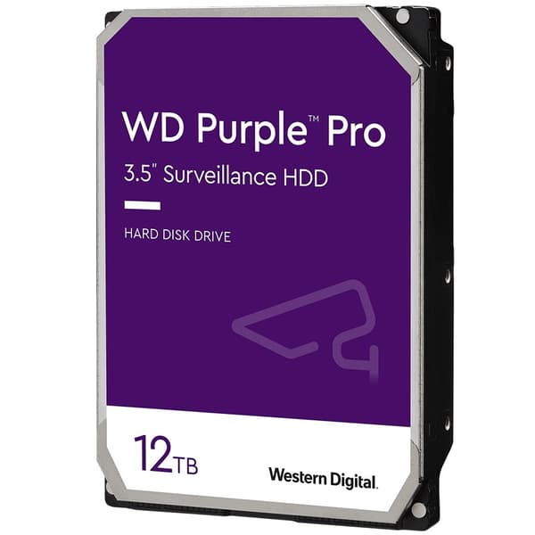 WD HDD Purple Pro WD121PURP - 12 TB - 3.5" - SATA 6 GB/s