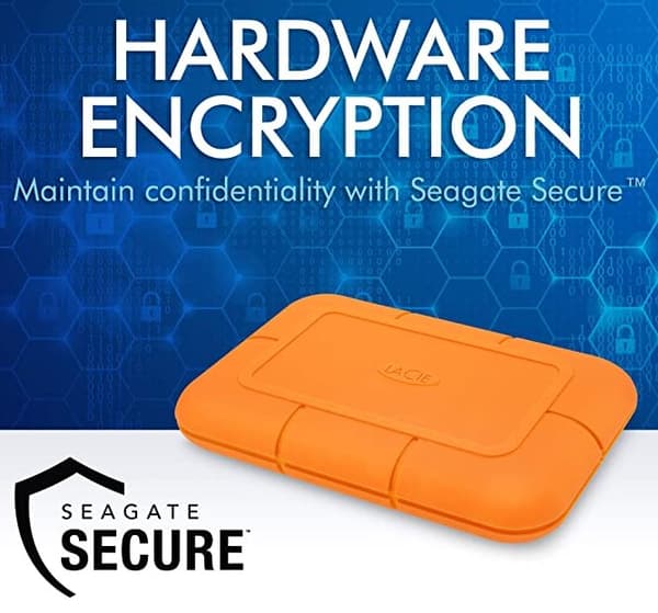 LACIE Rugged SSD 4TB 6.4cm 2.5inch USB-C external