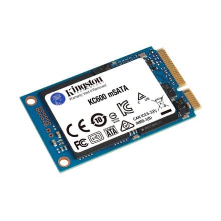 SSD KINGSTON KC600, 256GB, mSATA