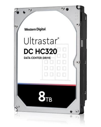 HDD|WESTERN DIGITAL ULTRASTAR|Ultrastar DC HC320|HUS728T8TAL5204|8TB|SAS|256 MB|7200 rpm|3,5"|0B36400