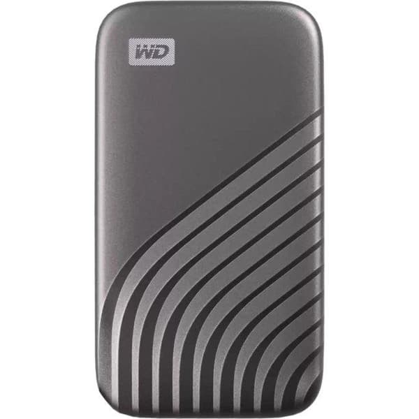 SSD. extern WD MY PASSPORT, 4TB, USB 3.2 Type-C, R/W: 1050/1000 MB/s, gri, "WDBAGF0040BGY-WESN" (timbru verde 0.18 lei)