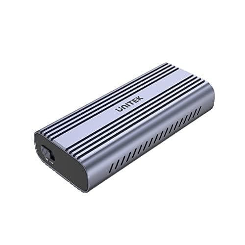 UNITEK HÅLLBAR HDD / SSD M.2 PCIE / NVME 40GBPS USB4 Svart, Grå