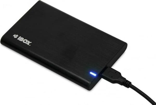 iBox HD-05 HDD/SSD-kabinett Svart 2,5"