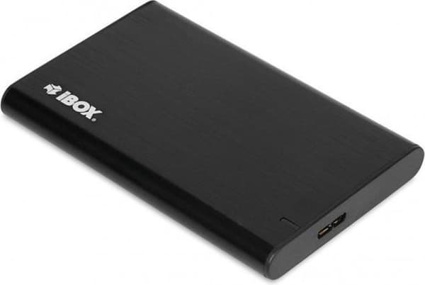 iBox HD-05 HDD/SSD-kabinett Svart 2,5" Svart