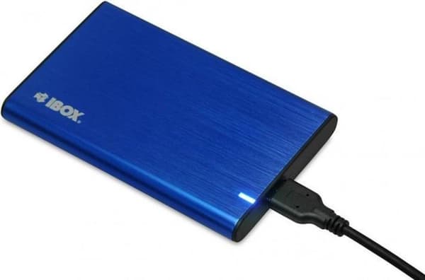 iBox HD-05 HDD/SSD-kabinet Blå 2,5"