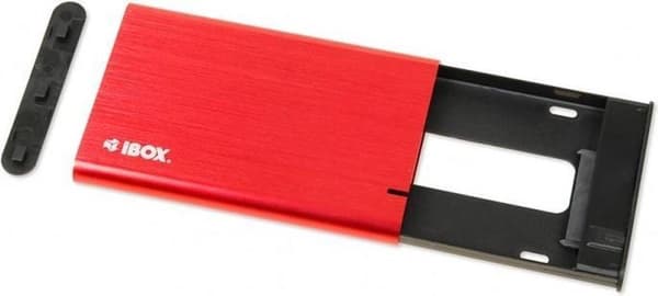 iBox HD-05 HDD/SSD-kabinet Rød 2,5"