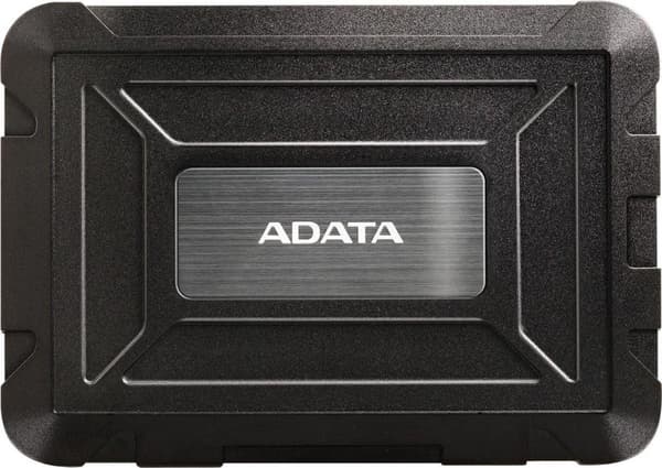 ADATA ED600 HDD/SSD kabinet Sort 2,5" Sort