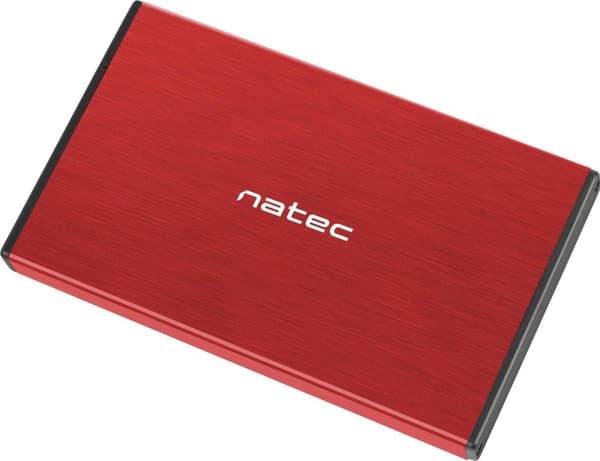 NATEC HDD HÅLLBAR RHINO GO (USB 3.0, 2.5", RÖD)