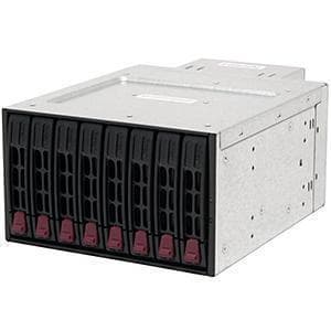 Fujitsu 4x 2,5" til 8x 2,5" - Opgraderingssæt - hus til lagerdrev - 6,4 cm (2,5") - til PRIMERGY RX1330 M3 (S26361-F1600-L8)