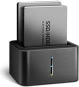 Axagon ADSA-D25 lagerdrev dockingstation USB 3.2 Gen 1 (3.1 Gen 1) Type micro-B Sort (ADSA-D25)