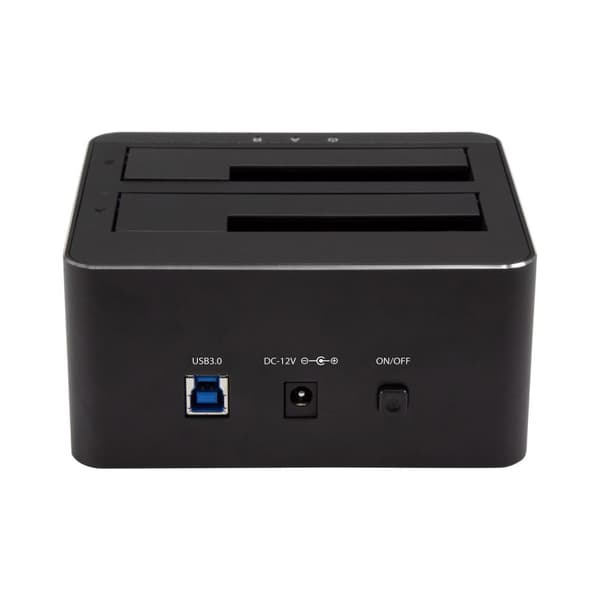StarTech.com SATA-harddisk-dockingstation til 2x 2,5/3,5 SATA SSD'er/HDD'er - USB 3.0 - HDD-dockingstation - HDD-dockingstationspladser: 2 - 2,5", 3,5