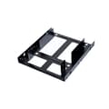 Miniatyrbillede 1 af 4: Installationsramme ultron intern 2x2,5" SSD/HDD metal sort (377215)