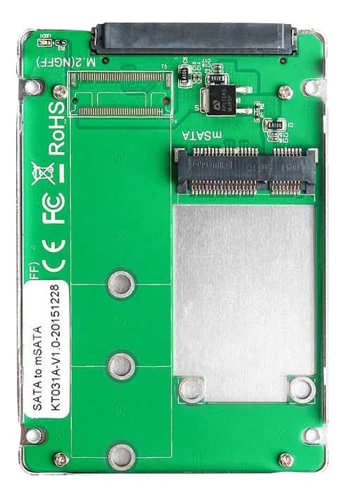 MSATA til sata SSD-kabinett