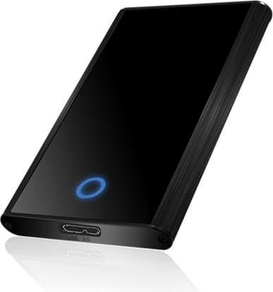 ICY BOXeksternt kabinett, 2,5 SATA til USB 3.0, svart (20301) Sort