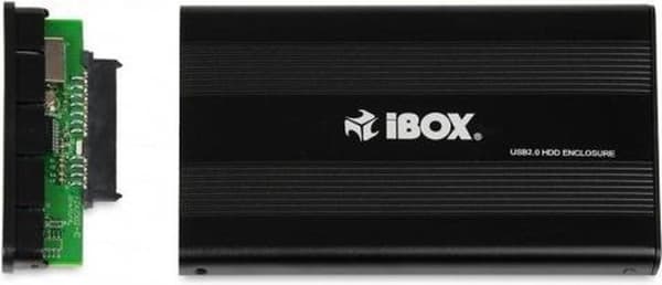 iBox HD-01 HDD-kabinet Sort 2,5"