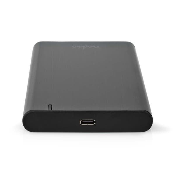 Nedis Hårddiskhölje | 2.5 " | USB 3.1 Gen1 | USB Type-A / USB Type-C™ | Anteckningsbok / PC | Aluminium