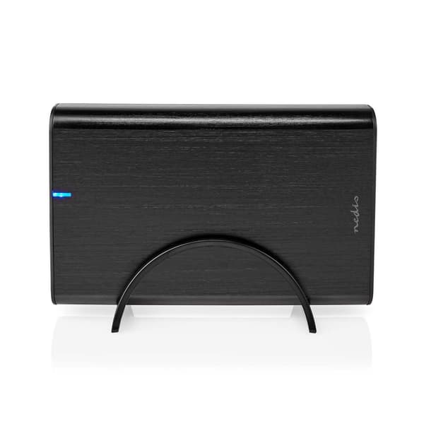 Nedis Hårddiskhölje | 3.5 " | USB 3.1 Gen1 | USB Type-A / USB Type-C™ | Anteckningsbok / PC | Aluminium