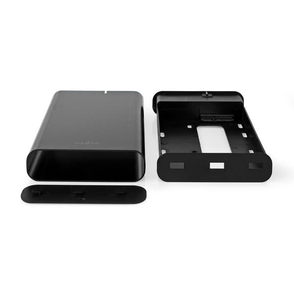 Nedis Hårddiskhölje | 3.5 " | USB 3.1 Gen1 | USB Type-A / USB Type-C™ | Anteckningsbok / PC | Aluminium