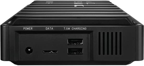 HDD extern WD 8 TB, Black D10, 3.5 inch, USB 3.2, negru, "WDBA3P0080HBK-EESN" (timbru verde 0.8 lei)