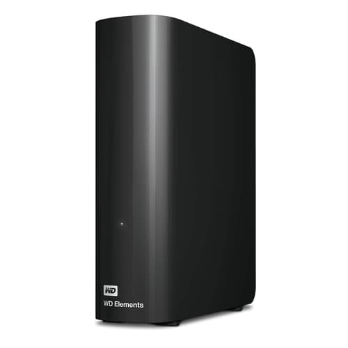 HDD extern WD 12 TB, Elements, 3.5 inch, USB 3.0, negru, "WDBWLG0120HBK-EESN" (timbru verde 0.8 lei)
