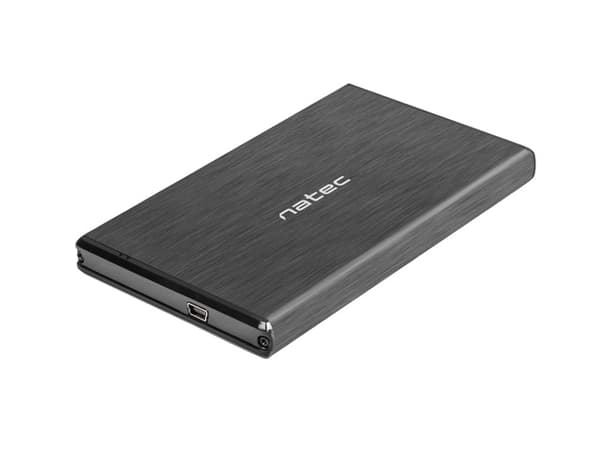 Natec Genesis Rhino 2.5" HDD enclosure Black Svart