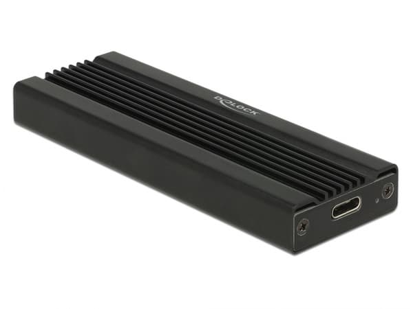 Delock External Enclosure for M.2 NVMe PCIe SSD with SuperSpeed USB 10 Gbps (USB 3.1 Gen 2) USB C-fe