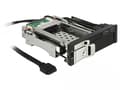 Miniatyrbillede 1 af 6: Delock 5.25″ Mobile Rack for 1 x 2.5″ + 1 x 3.5″ SATA HDD + 2 x USB 3.0 ports