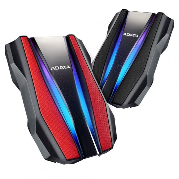 HDD extern ADATA 2 TB, HD770G, 2.5 inch, USB 3.2, rosu, "AHD770G-2TU32G1CRD" (timbru verde 0.8 lei)