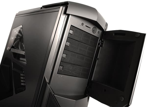 Thermaltake ST0026Z asemapaikkapaneeli 2,5/3,5" Kehyspaneeli Musta, punainen