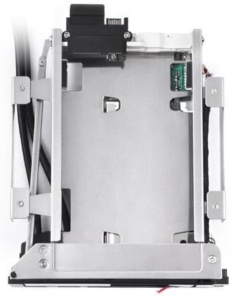 Thermaltake ST0026Z asemapaikkapaneeli 2,5/3,5" Kehyspaneeli Musta, punainen