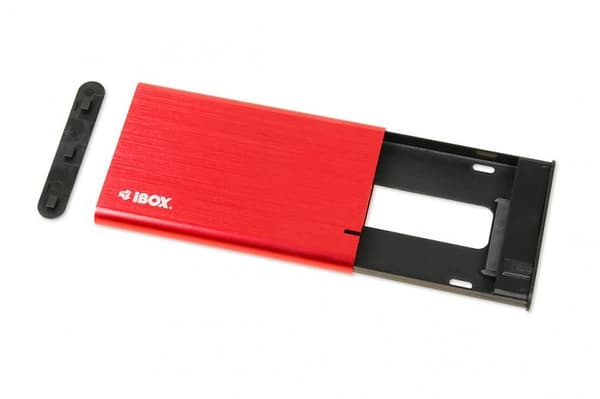iBox HD-05 HDD/SSD kabinet Rød 2,5"
